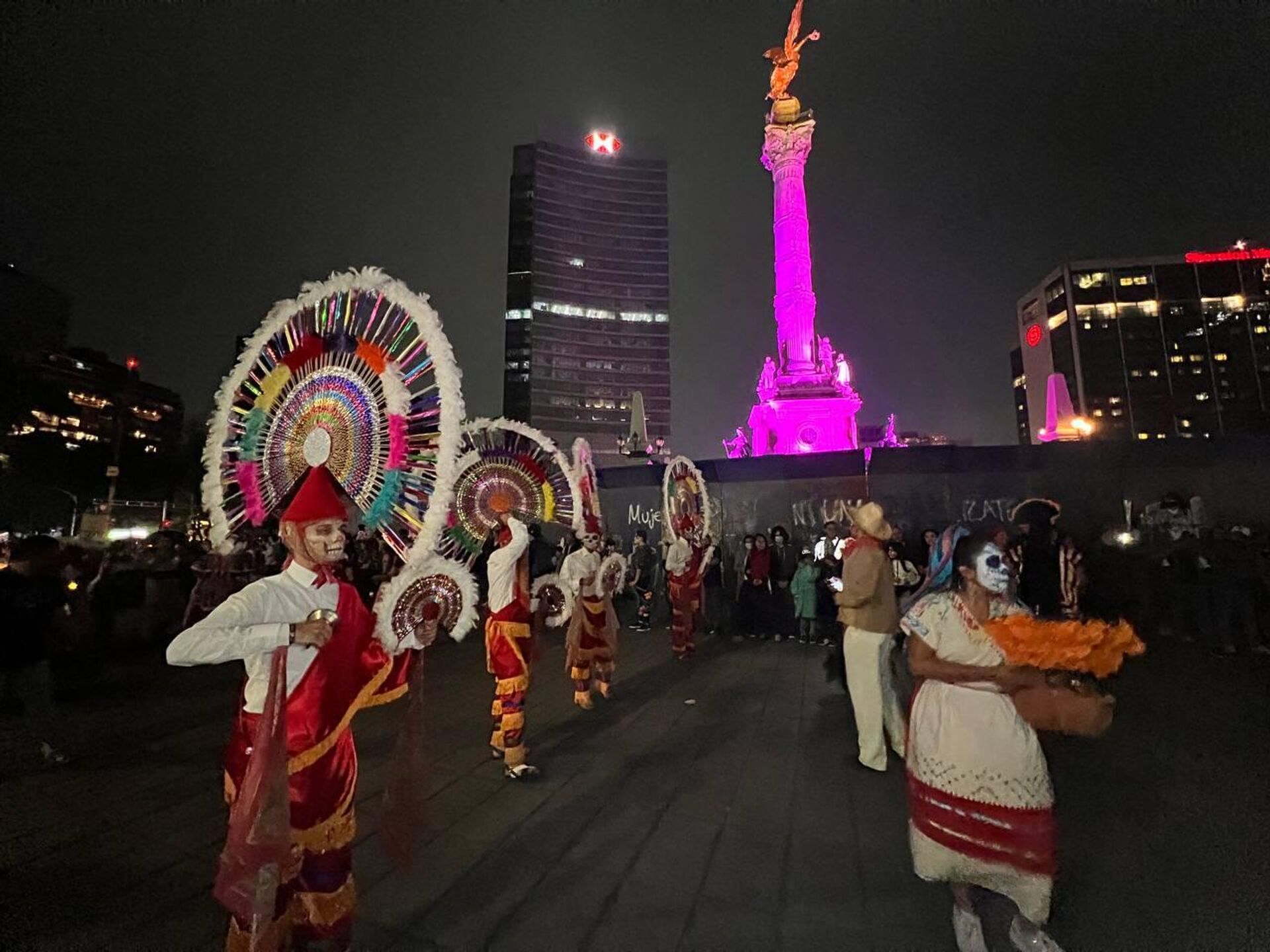 Mega Procesión de Catrinas 2022 en la Ciudad de México - Sputnik Mundo, 1920, 24.10.2022