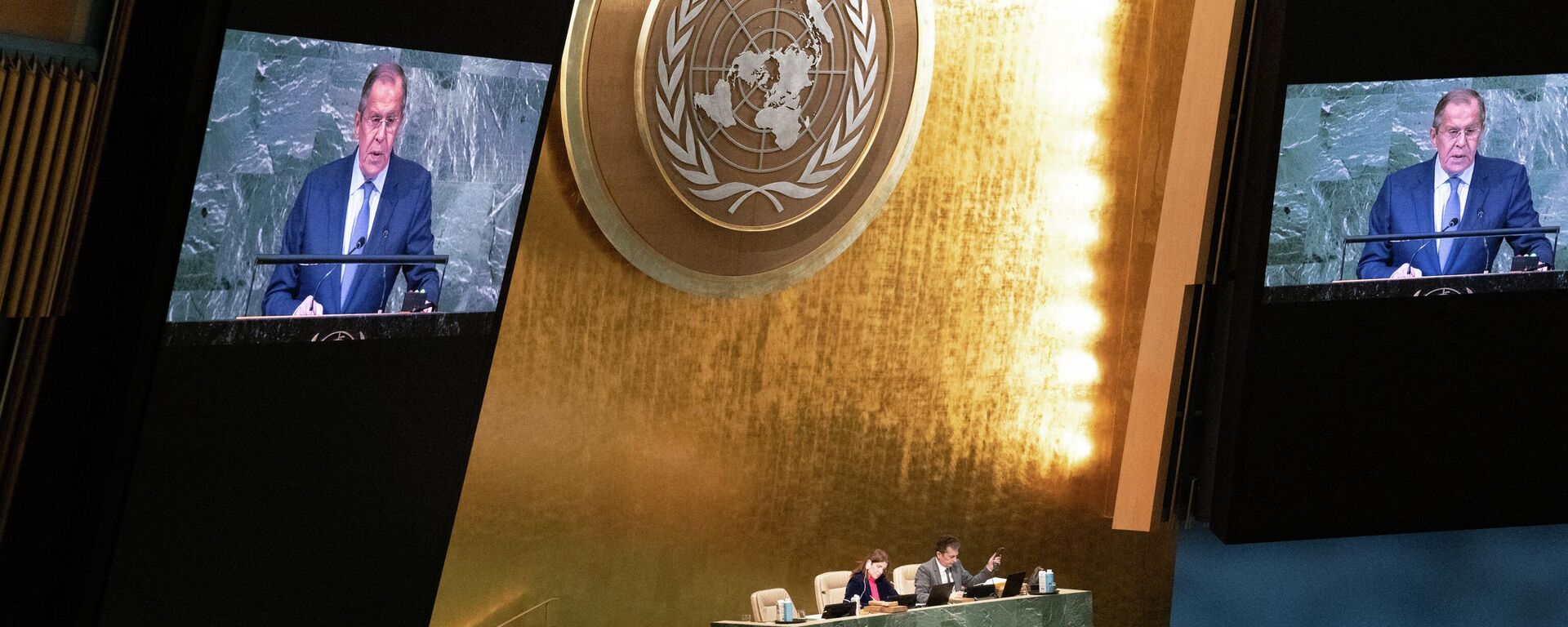 Serguéi Lavrov, el canciller de Rusia ante la Asamblea General de la ONU - Sputnik Mundo, 1920, 24.10.2022