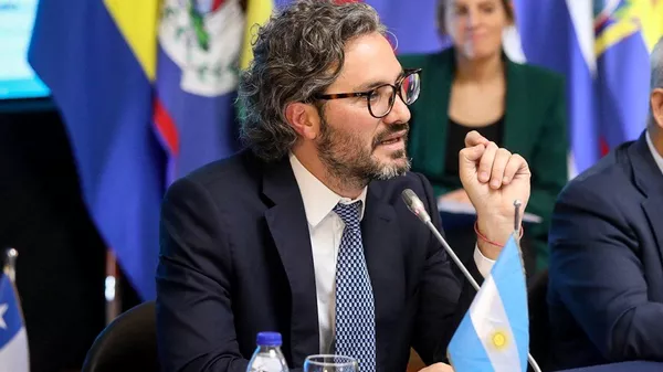 El canciller argentino, Santiago Cafiero - Sputnik Mundo