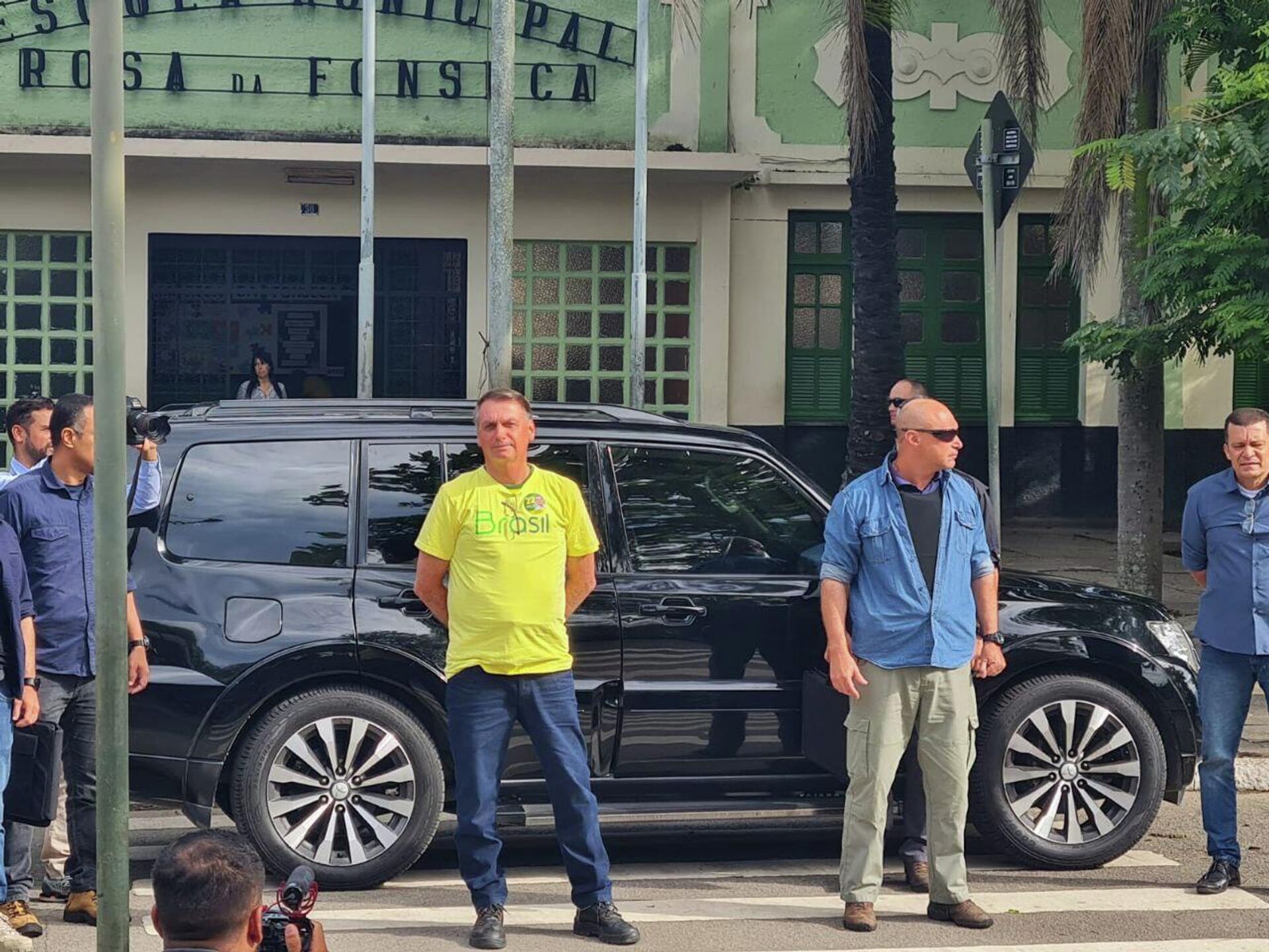 Jair Bolsonaro, presidente de Brasil, durante las elecciones presidenciales Jair Bolsonaro, presidente de Brasil, durante las elecciones presidenciales - Sputnik Mundo, 1920, 30.10.2022