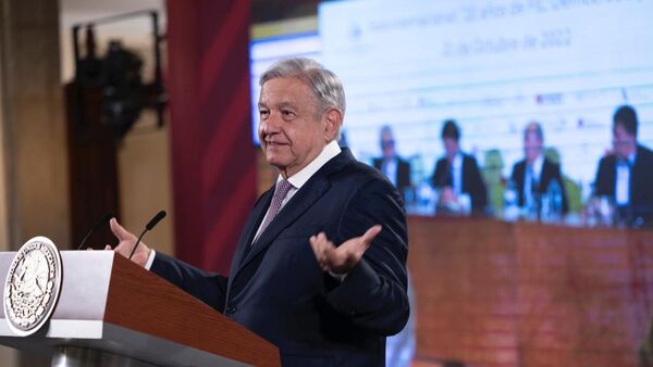 Andrés Manuel López Obrador, presidente de México - Sputnik Mundo