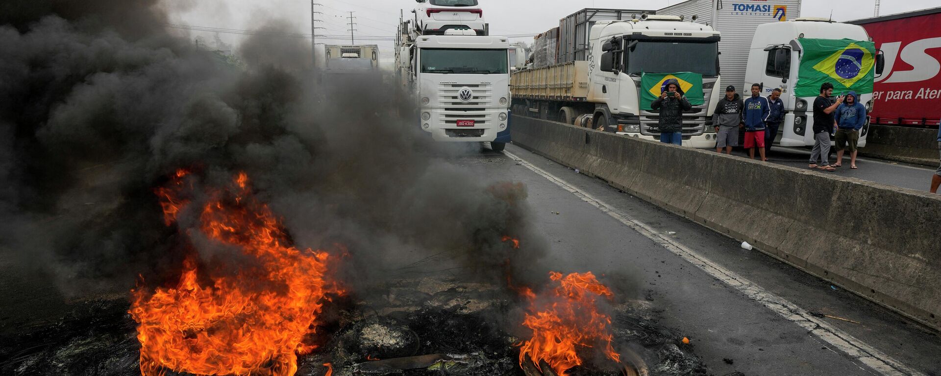 Las protestas en Brasil tras los resultados de las elecciones presidenciales - Sputnik Mundo, 1920, 01.11.2022