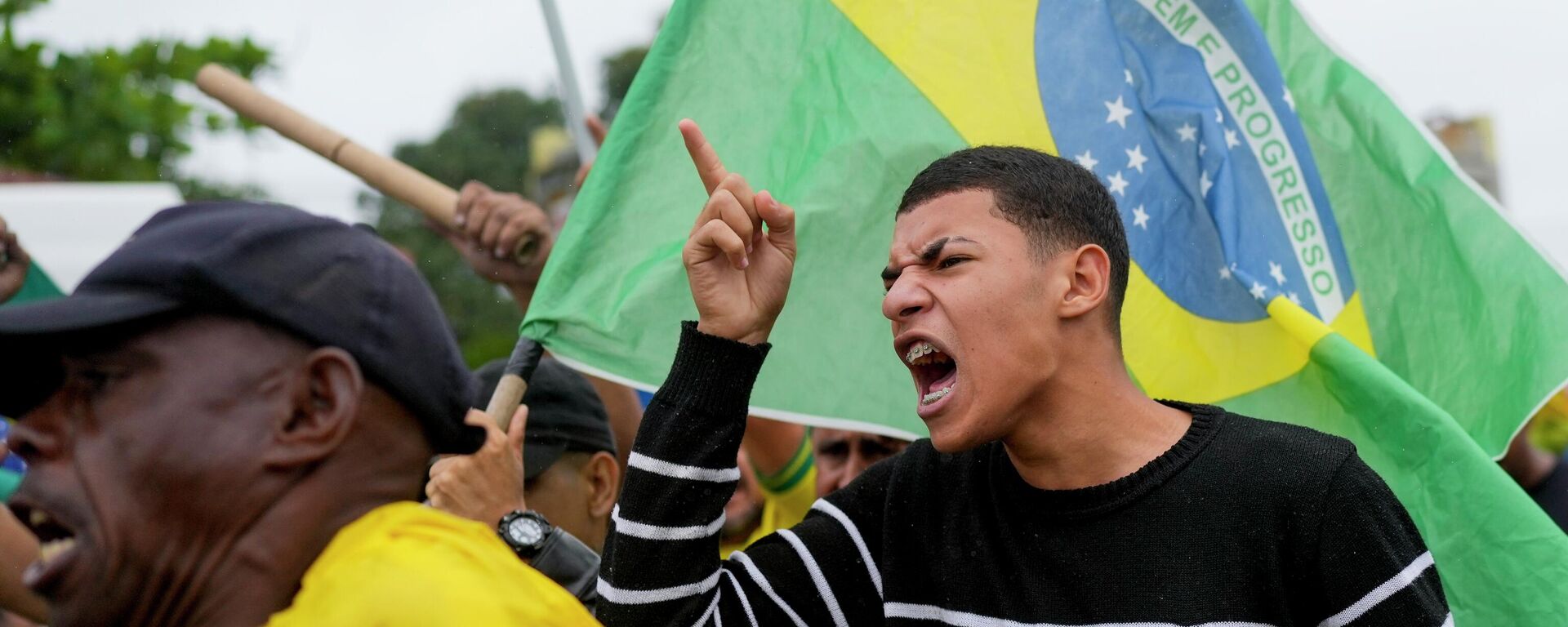 Simpatizante de Jair Bolsonaro - Sputnik Mundo, 1920, 02.11.2022