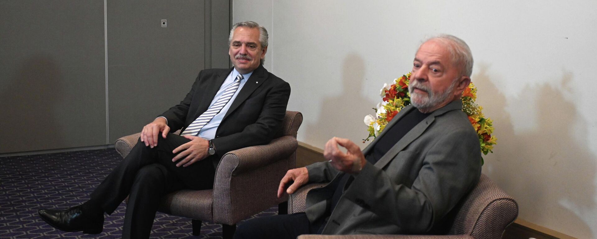 Alberto Fernández y Lula da Silva reunidos en Sao Paulo - Sputnik Mundo, 1920, 03.11.2022