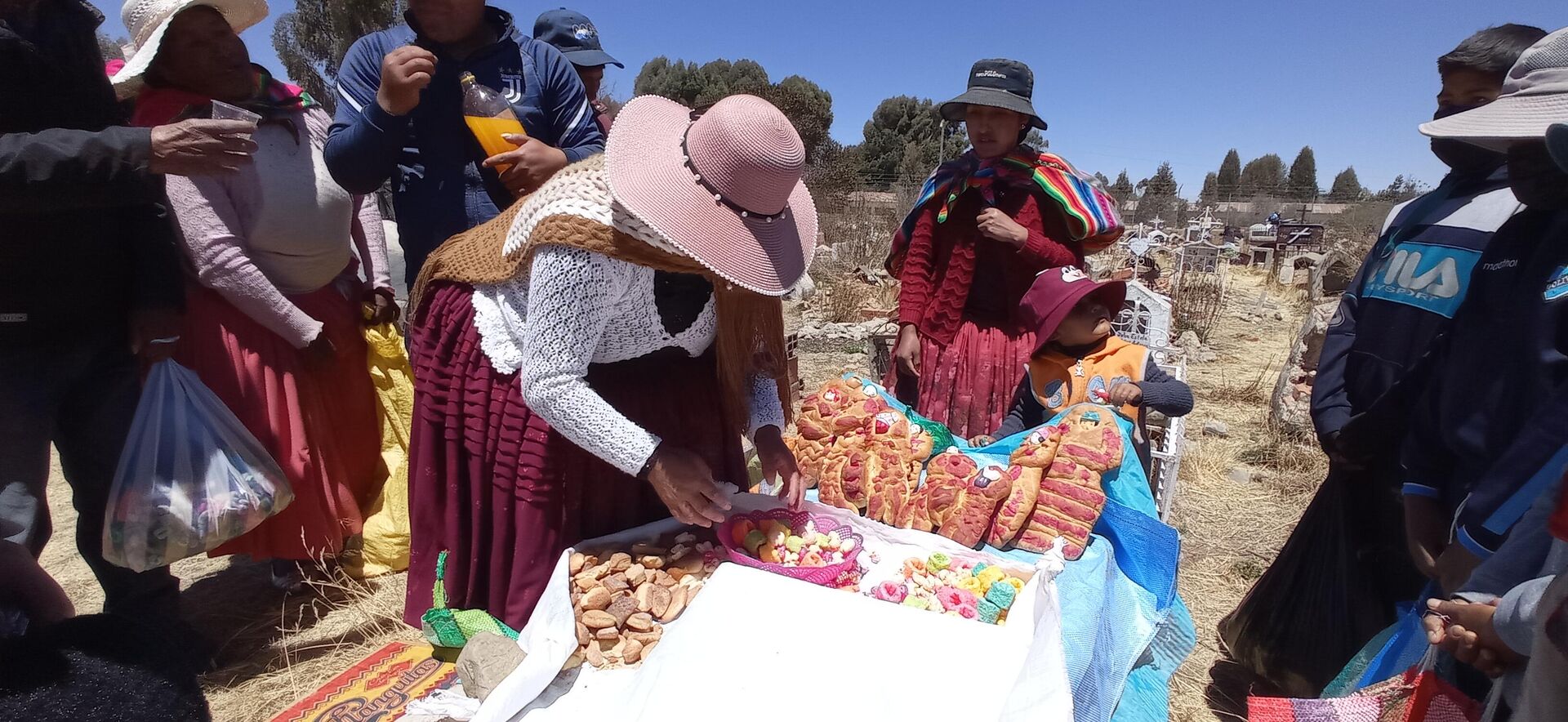 El día de Todos Santos en el cementerio Héroes del Gas de El Alto, en Bolivia - Sputnik Mundo, 1920, 02.11.2022