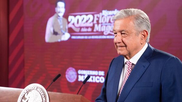 Andrés Manuel López Obrador, presidente de México - Sputnik Mundo