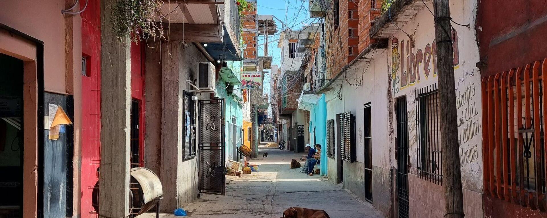 Villa 21-24, barrio popular en la zona sur de la ciudad de Buenos Aires - Sputnik Mundo, 1920, 27.09.2023