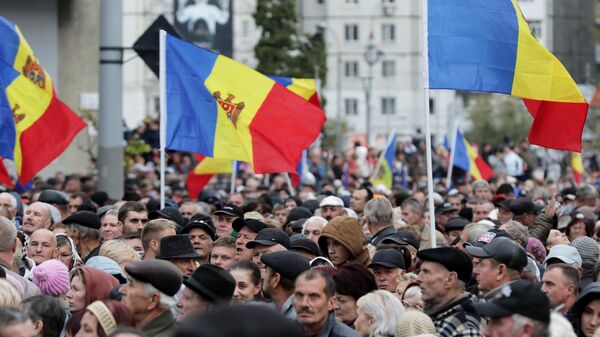 Protestas en Chisináu - Sputnik Mundo