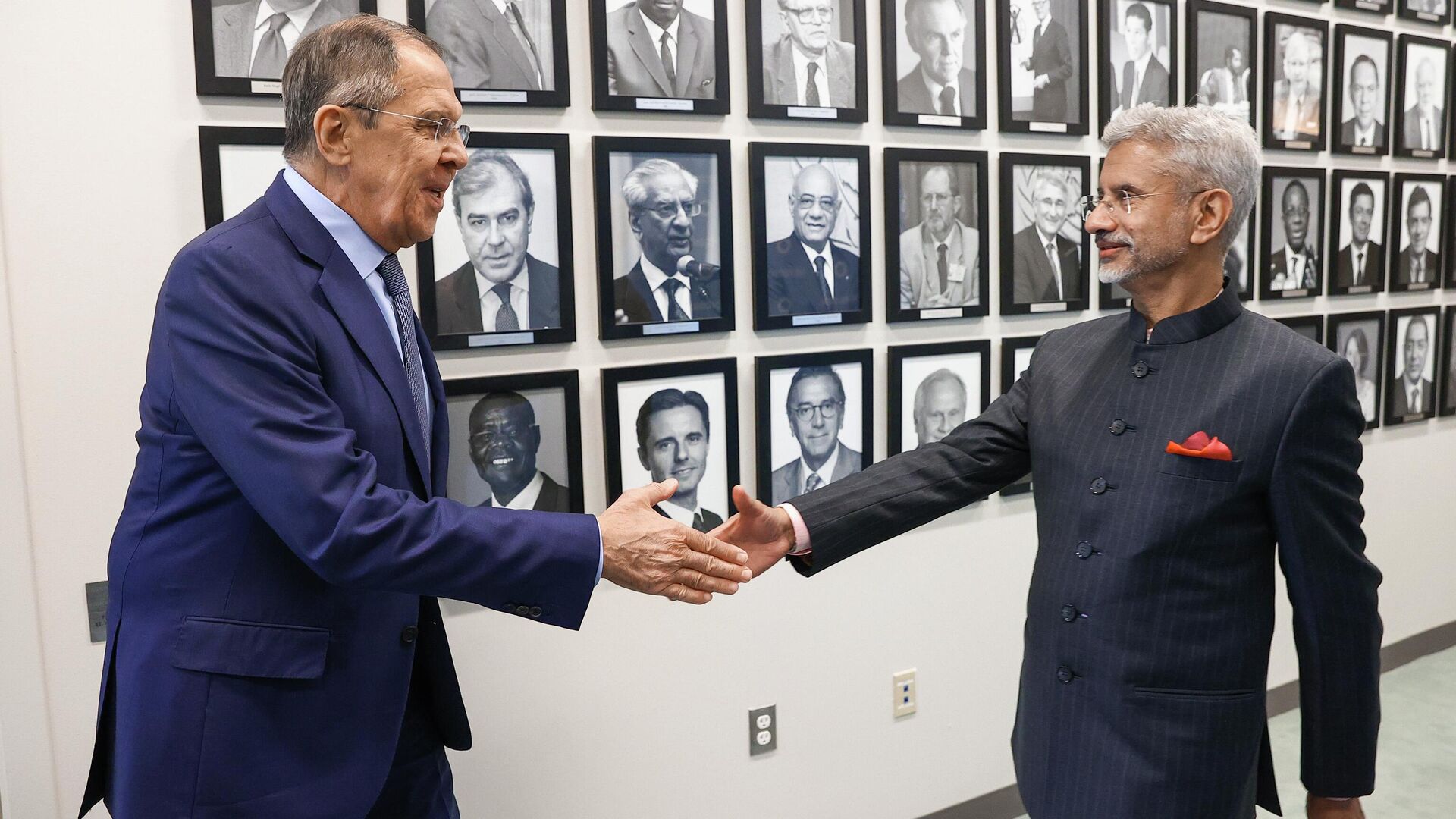 Los ministros de Exteriores de Rusia y la India, Serguéi Lavrov y Subrahmanyam Jaishankar Los ministros de Exteriores de Rusia y la India, Serguéi Lavrov y Subrahmanyam Jaishankar - Sputnik Mundo, 1920, 07.11.2022
