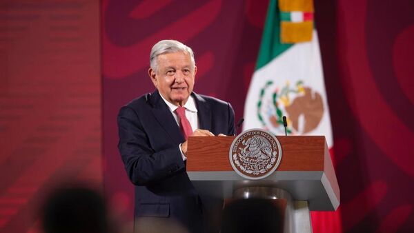 Andrés Manuel López Obrador, presidente de México - Sputnik Mundo