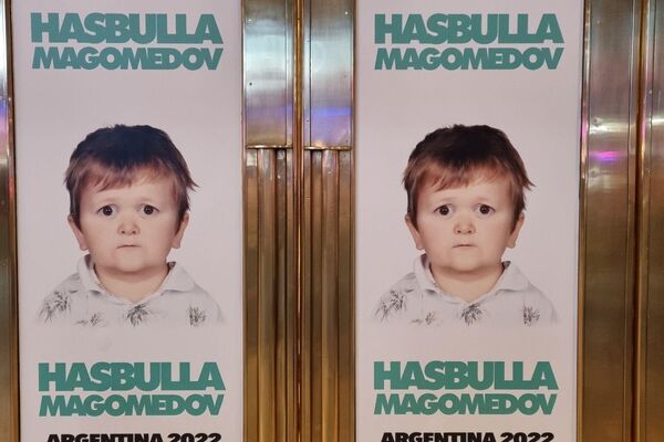 Hasbulla Magomédov en el teatro Gran Rex de Buenos Aires - Sputnik Mundo
