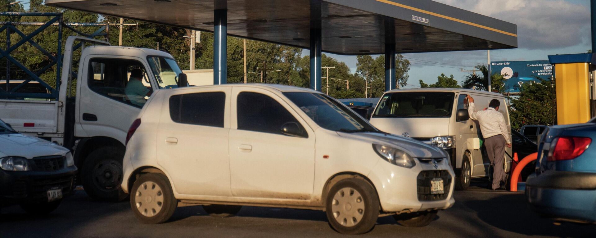 Estación de combustible en Managua, Nicaragua - Sputnik Mundo, 1920, 10.11.2022