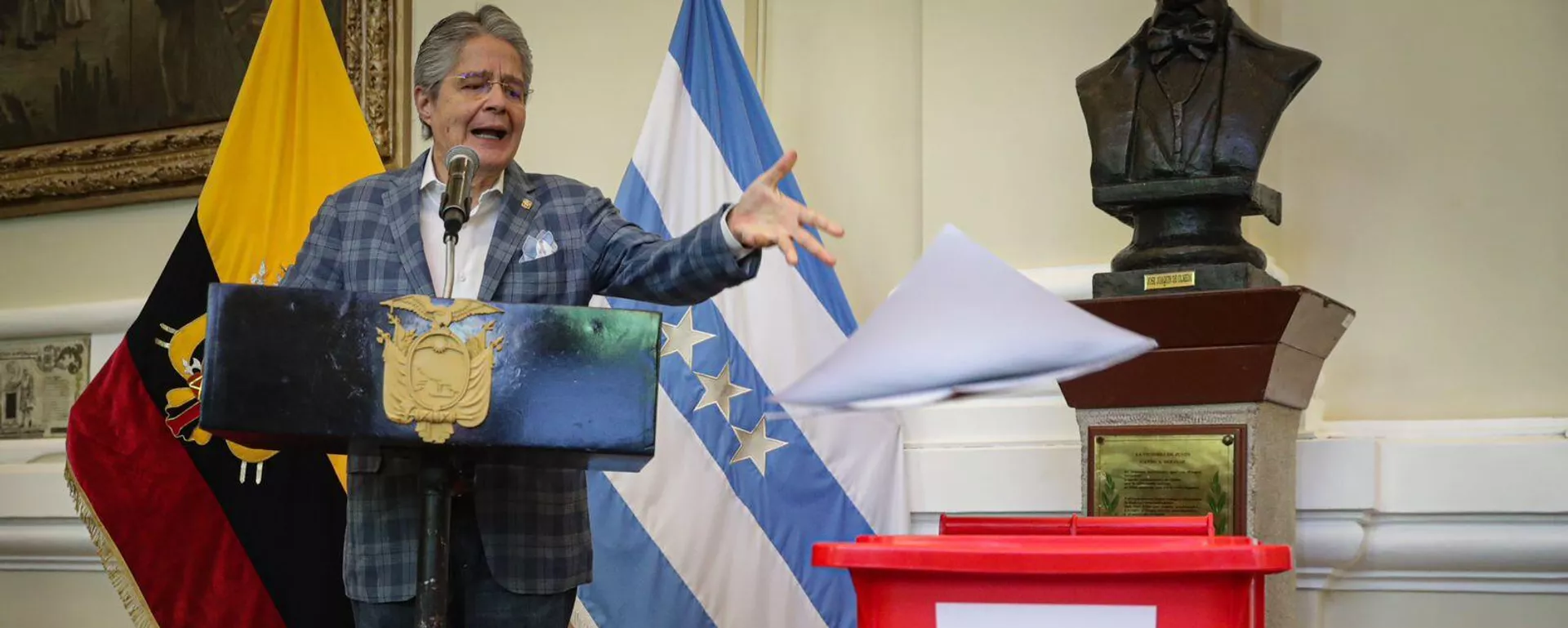 Guillermo Lasso, presidente de Ecuador - Sputnik Mundo, 1920, 11.11.2022