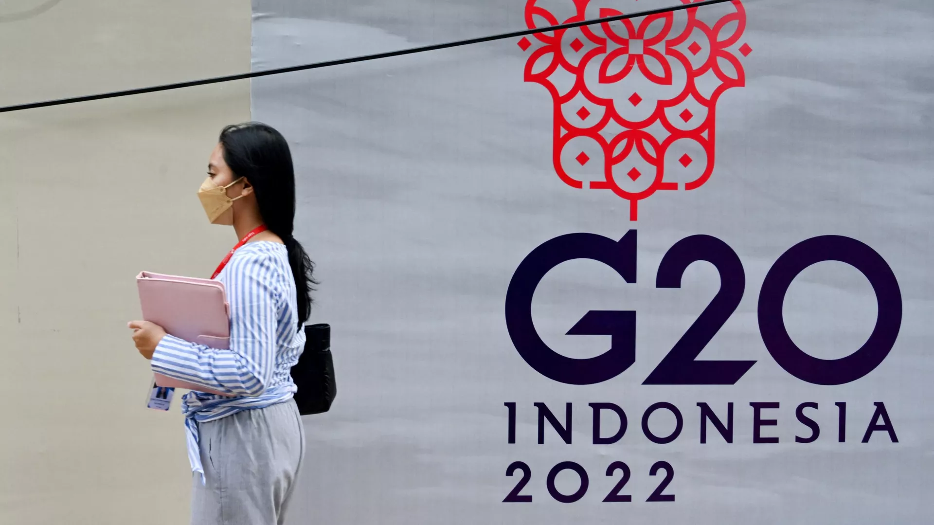 Logo de G20 en Indonesia Logo de G20 en Indonesia
