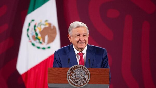 Andrés Manuel López Obrador, presidente de México - Sputnik Mundo