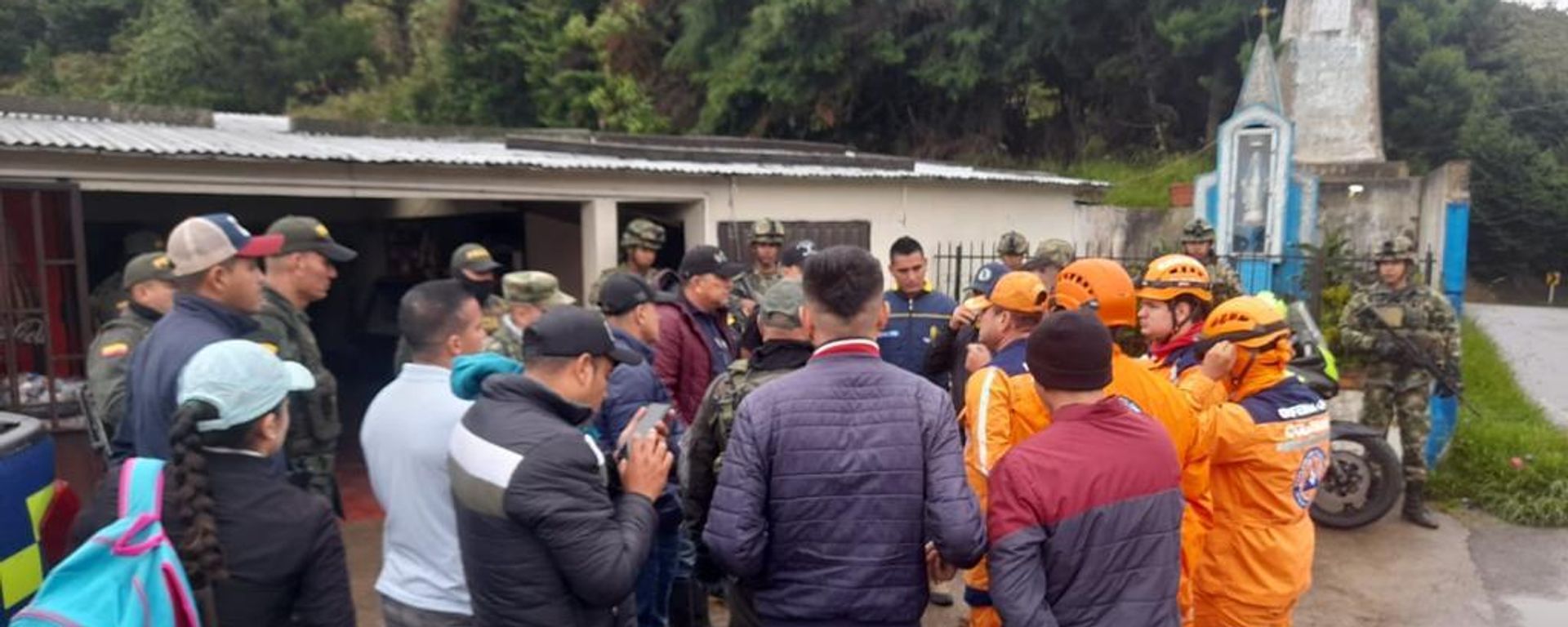 Deslizamiento de tierra en el municipio colombiano de Villa Caro (noreste) - Sputnik Mundo, 1920, 14.11.2022