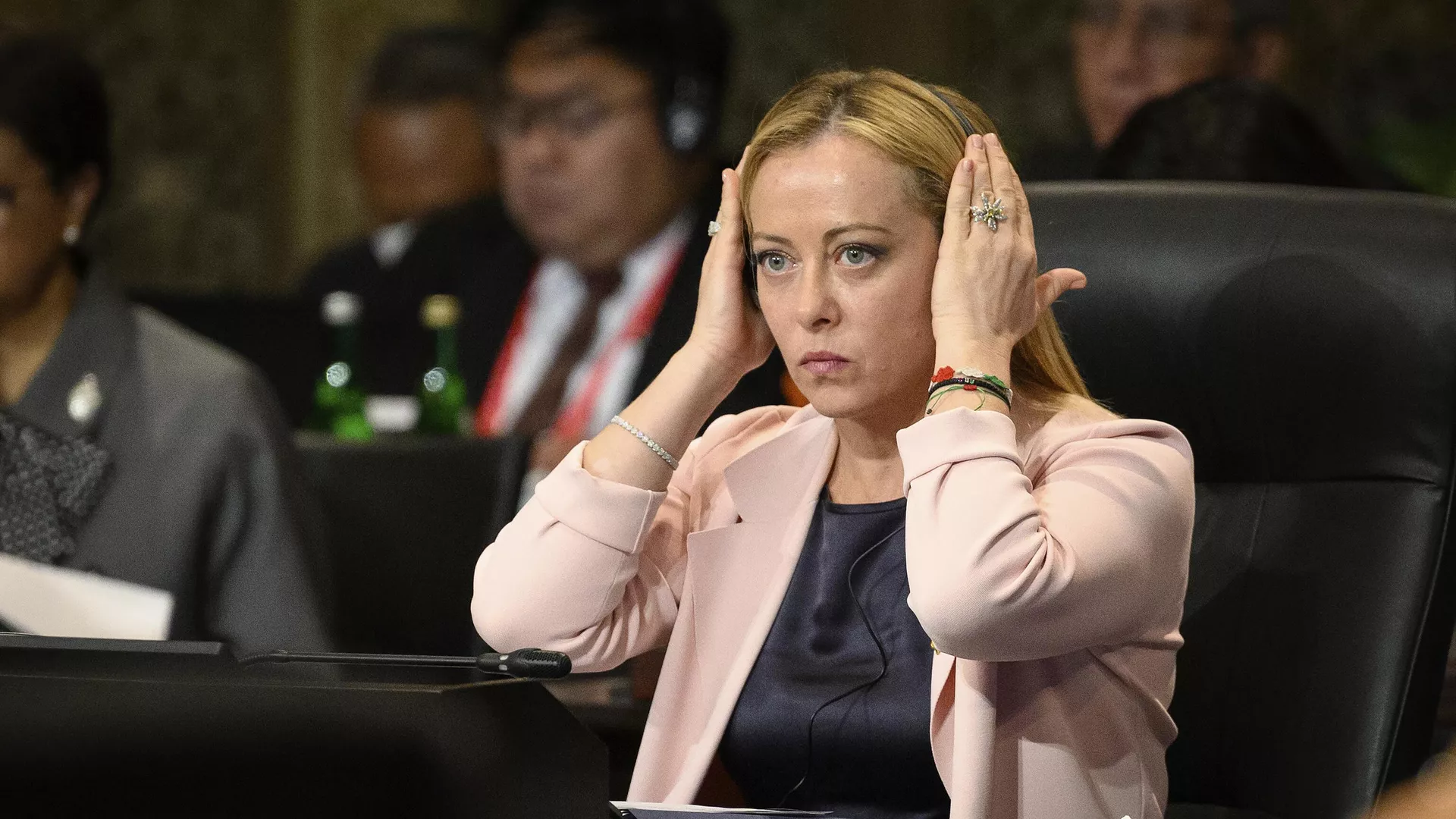 La primera ministra italiana, Giorgia Meloni