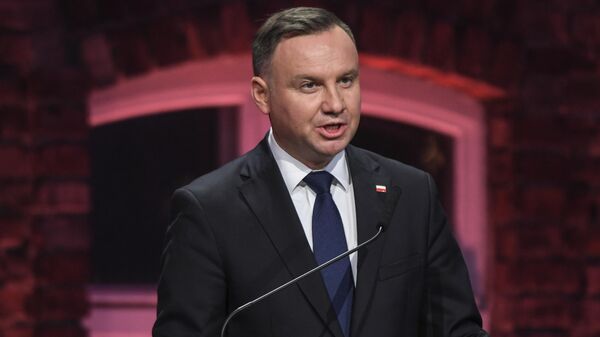 El presidente polaco, Andrzej Duda - Sputnik Mundo