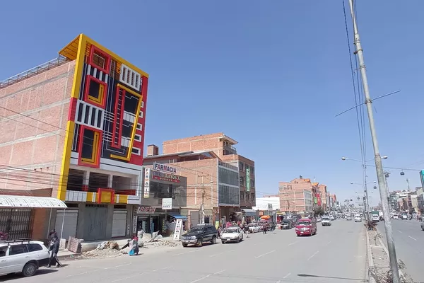 Los 'cholets' de El Alto, en Bolivia Los 'cholets' de El Alto, en Bolivia - Sputnik Mundo