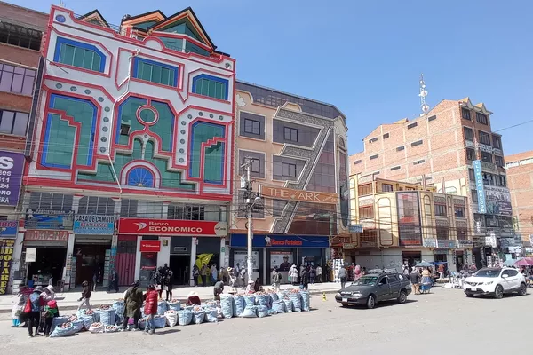 Los 'cholets' de El Alto, en Bolivia Los 'cholets' de El Alto, en Bolivia - Sputnik Mundo