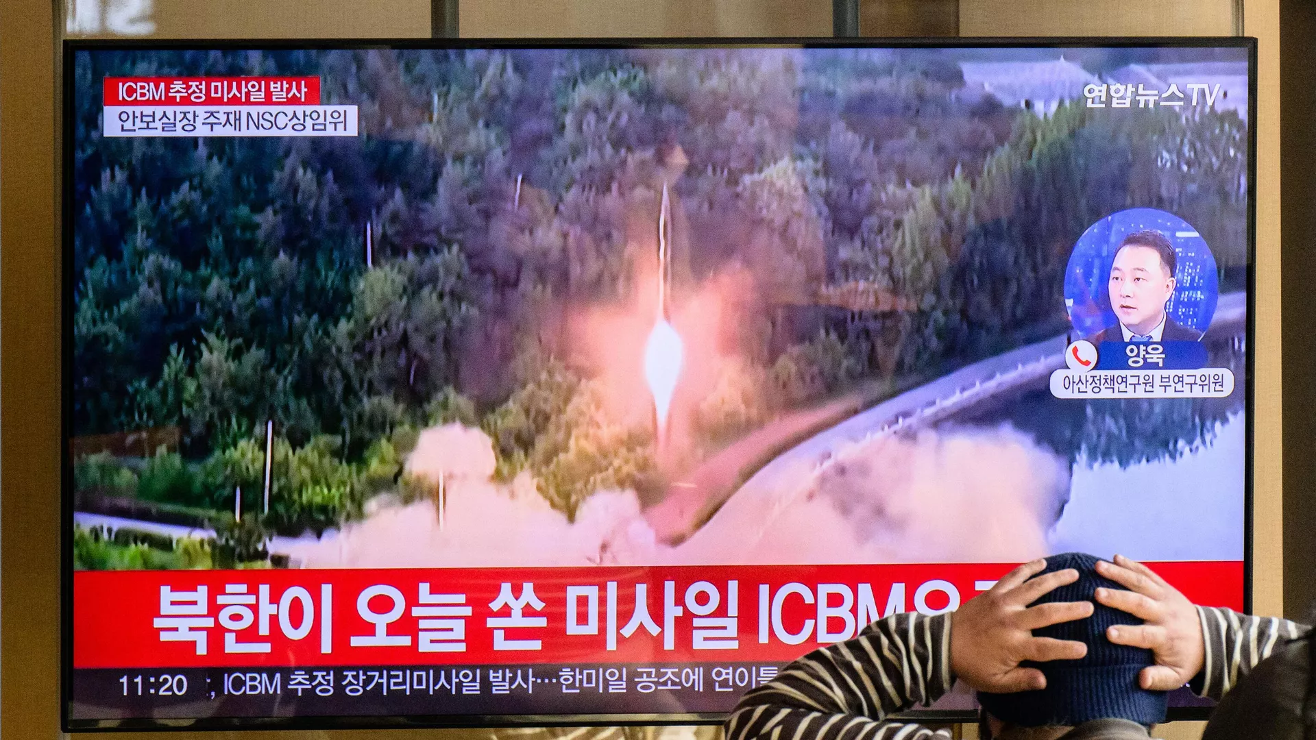Corea del Norte lanza un misil balístico intercontinental (ICBM) Corea del Norte lanza un misil balístico intercontinental (ICBM) - Sputnik Mundo, 1920, 18.11.2022