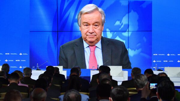 António Guterres, el secretario general de Naciones Unidas (ONU) - Sputnik Mundo