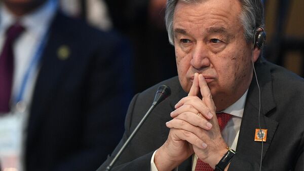 António Guterres, el secretario general de Naciones Unidas (ONU) - Sputnik Mundo