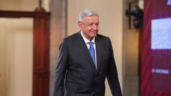 El presidente de México, Andrés Manuel López Obrador. - Sputnik Mundo