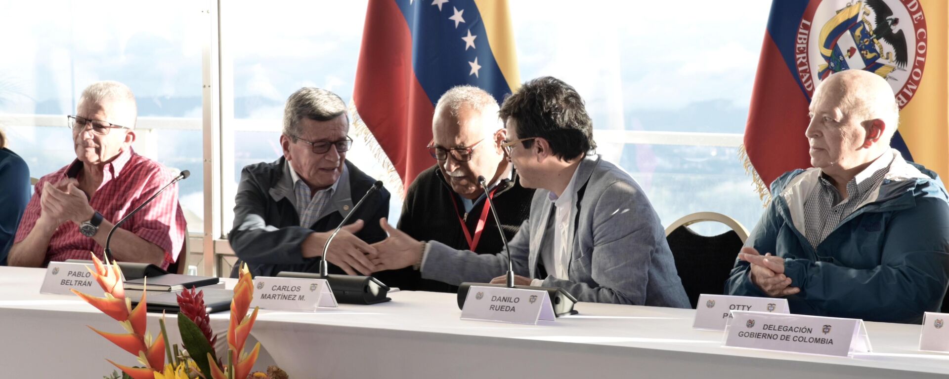 Dialogos de paz entre el Gobierno de Colombia y el ELN en Caracas, Venezuela - Sputnik Mundo, 1920, 23.11.2022