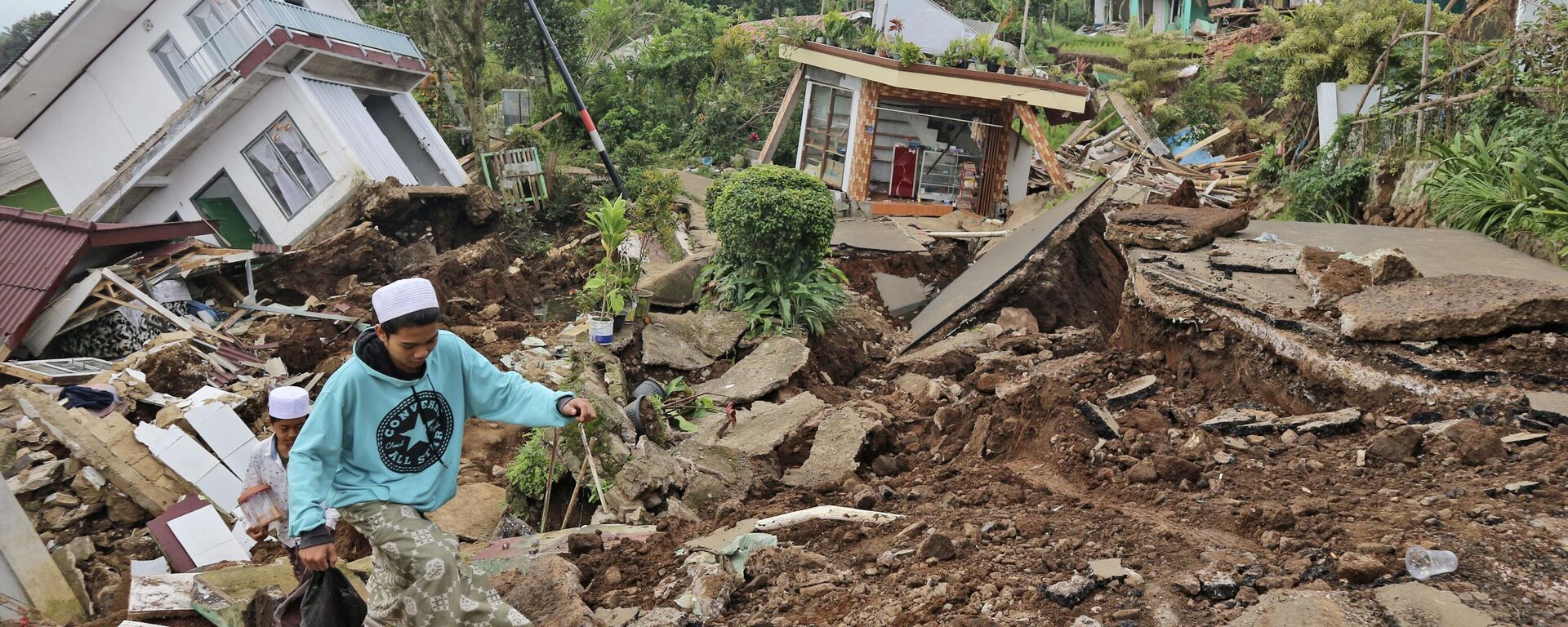 Las consecuencias del terremoto en Indonesia  - Sputnik Mundo, 1920, 17.04.2023