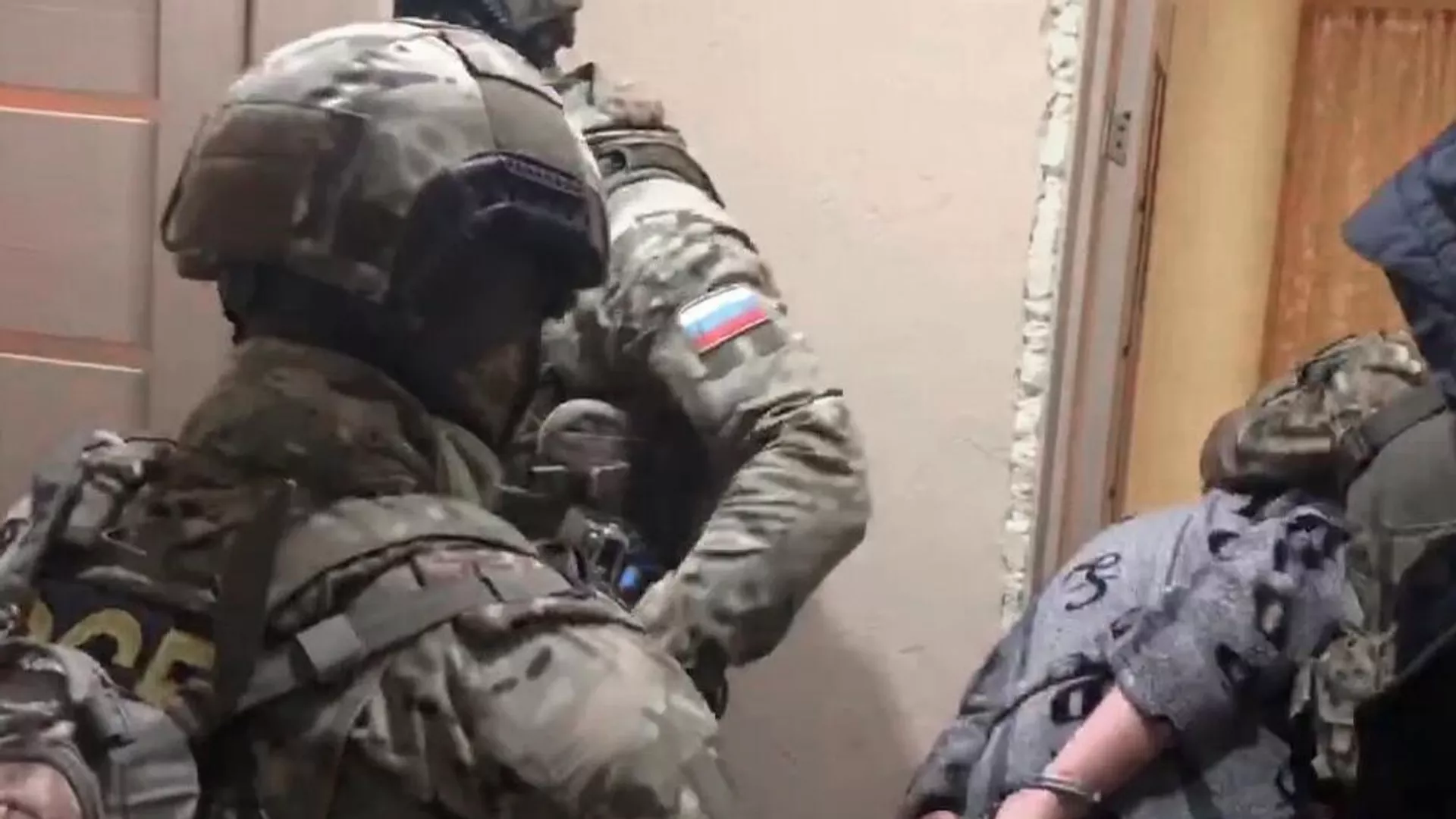 Los agentes del Servicio Federal de Seguridad de Rusia (FSB) Los agentes del Servicio Federal de Seguridad de Rusia (FSB)