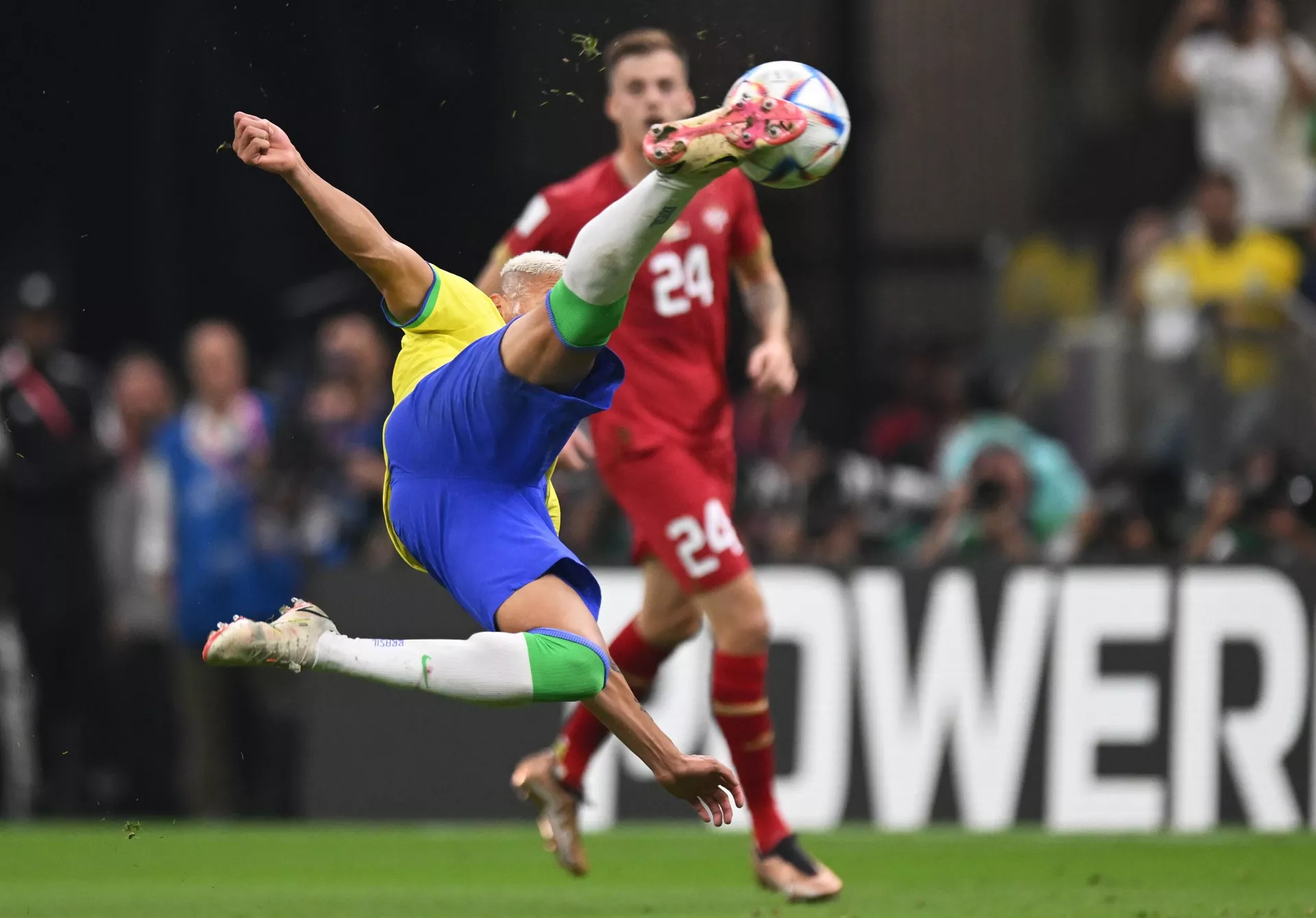 El partido Brasil-Serbia durante la Copa Mundial de Catar 2022 - Sputnik Mundo, 1920, 24.11.2022