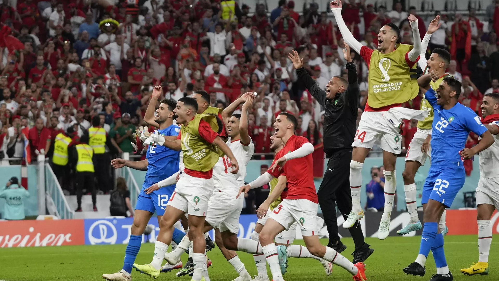 Marruecos derrotó a Bélgica y es puntero del grupo F de Catar 2022 Marruecos derrotó a Bélgica y es puntero del grupo F de Catar 2022 - Sputnik Mundo, 1920, 27.11.2022
