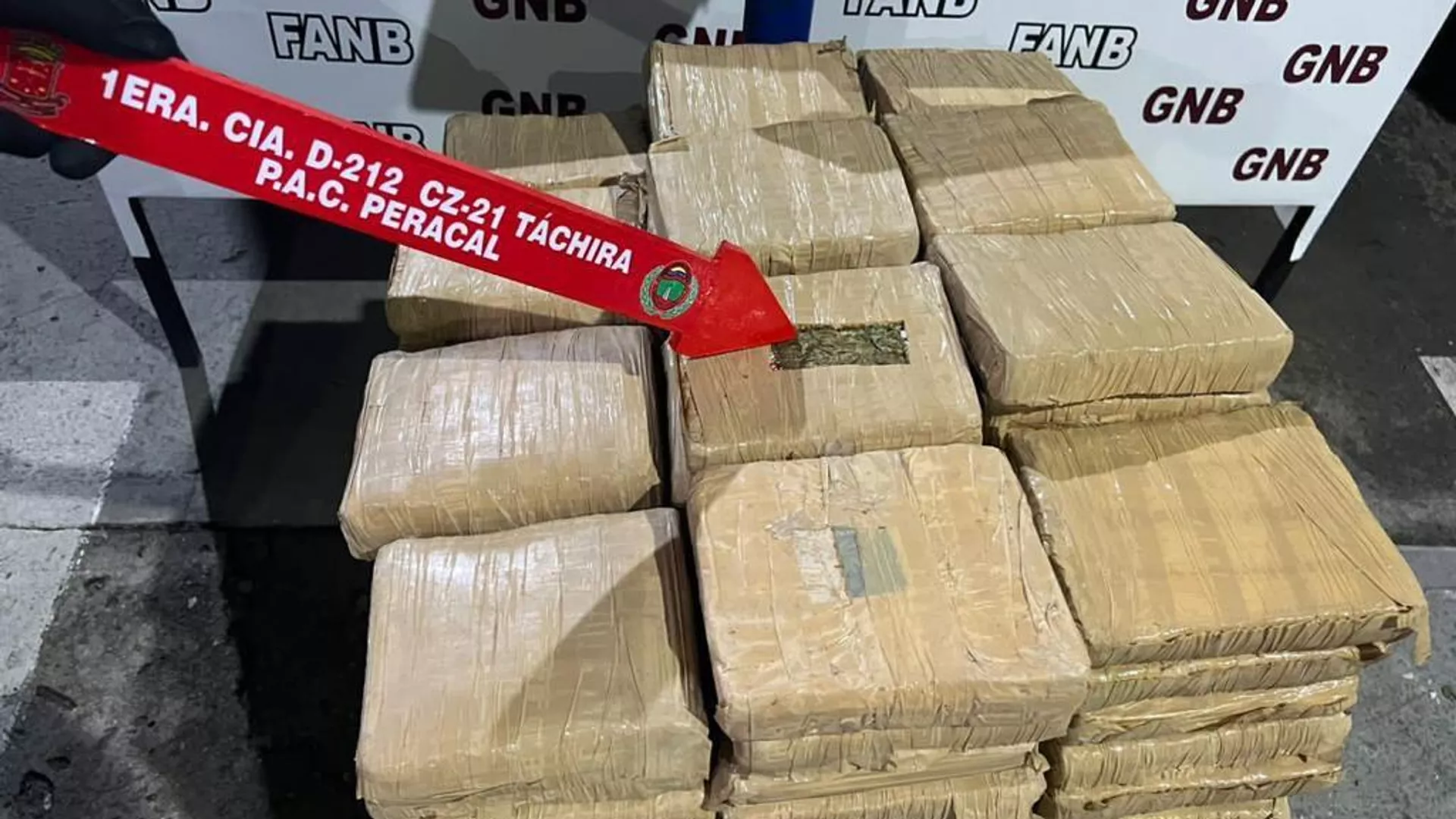 La Fuerza Armada venezolana incauta 91 kilos de marihuana en estado fronterizo con Colombia La Fuerza Armada venezolana incauta 91 kilos de marihuana en estado fronterizo con Colombia