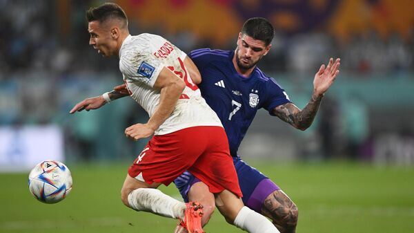 El partido Argentina vs. Polonia, la Copa del Mundo Catar 2022 - Sputnik Mundo