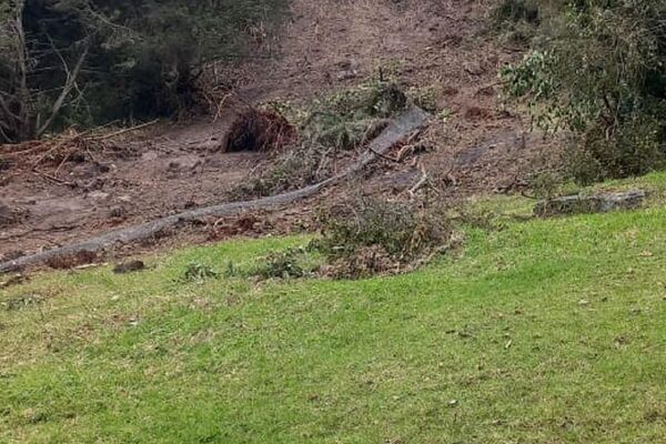 Daños causados por las lluvias en La Calera, municipio cercano a Bogotá - Sputnik Mundo