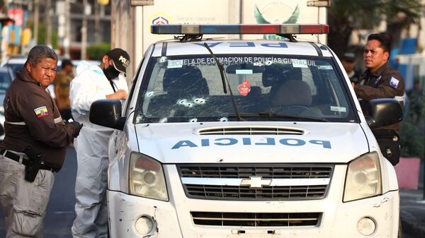 La Policía de Ecuador - Sputnik Mundo
