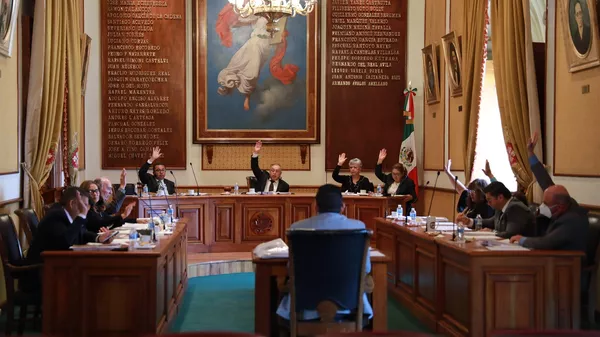 Una sesión del Tribunal Superior de Justicia de Zacatecas en noviembre de 2022 - Sputnik Mundo