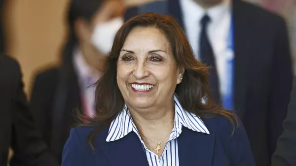 La presidenta de Perú, Dina Boluarte - Sputnik Mundo