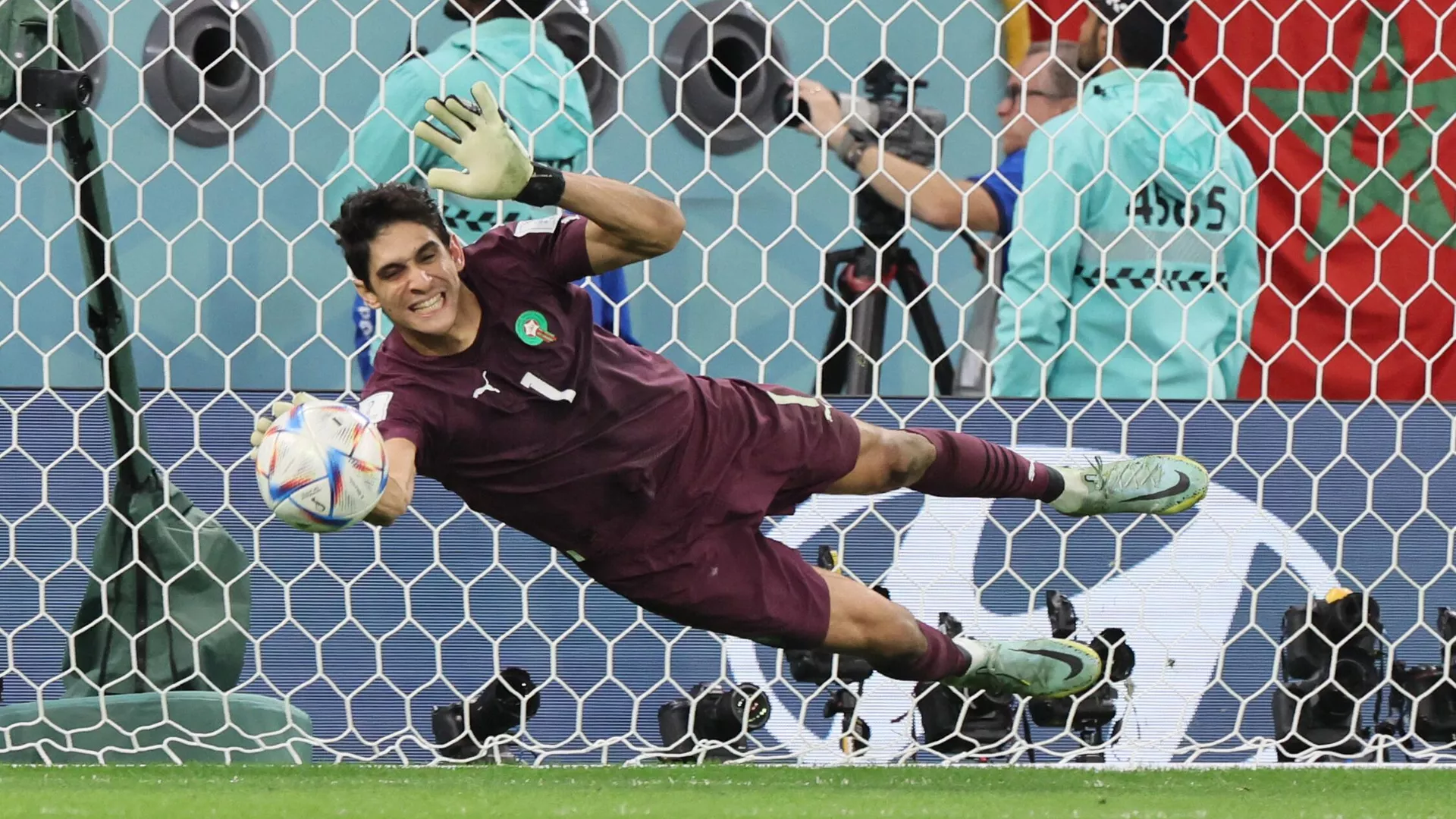 Yassine Bounou, golero de Marruecos