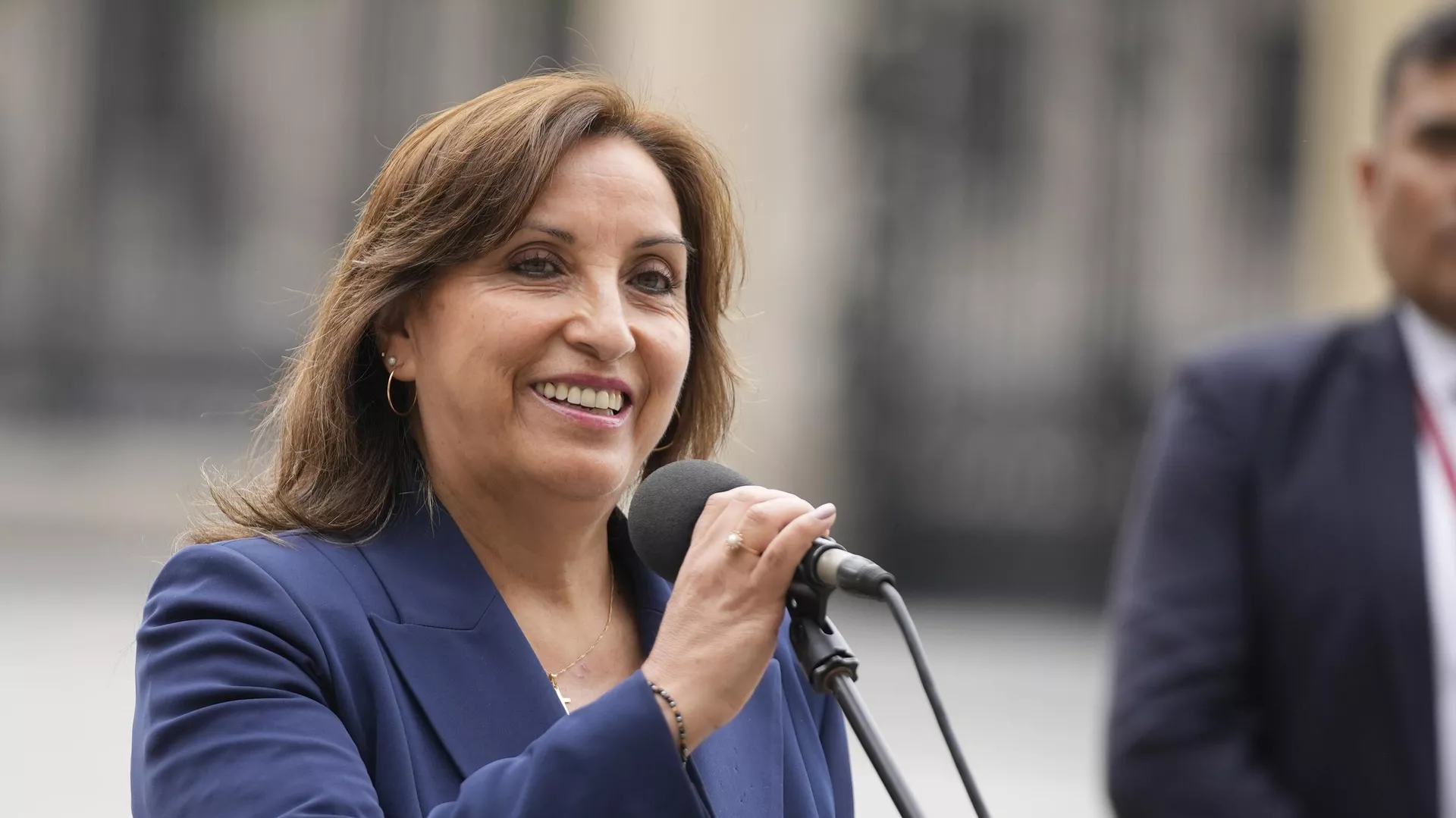 Dina Boluarte, presidenta de Perú