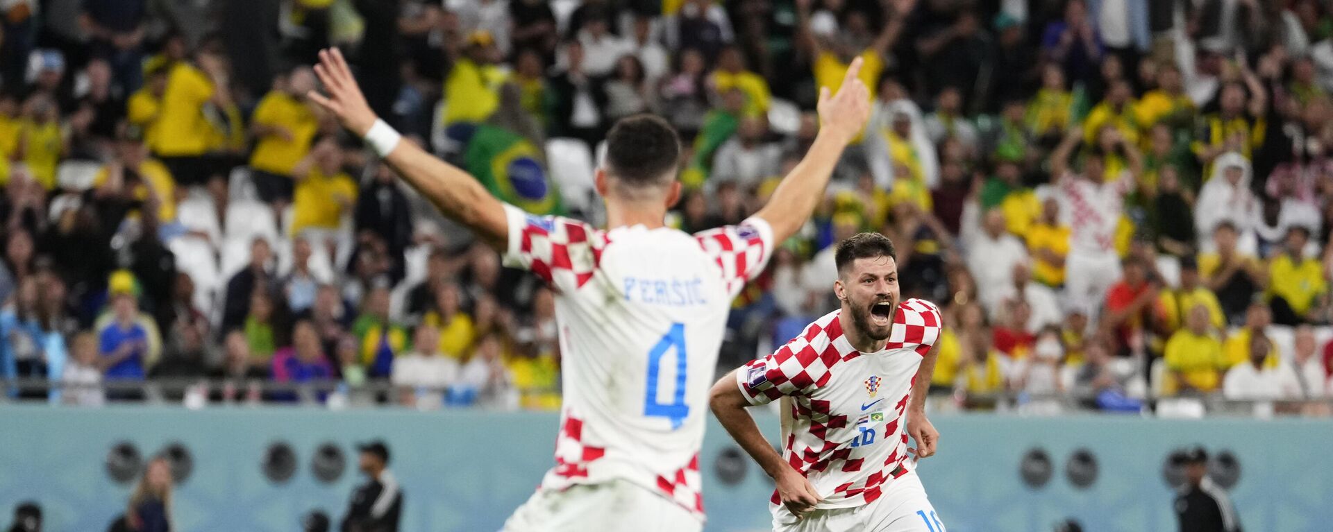 El equipo de Croacia durante el Mundial 2022 - Sputnik Mundo, 1920, 09.12.2022