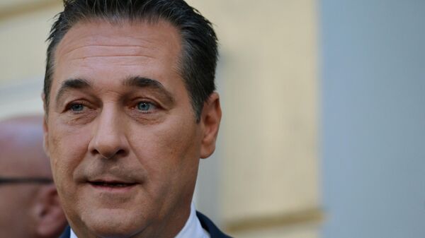 El vicecanciller de Austria entre 2017 y 2019, Heinz-Christian Strache - Sputnik Mundo