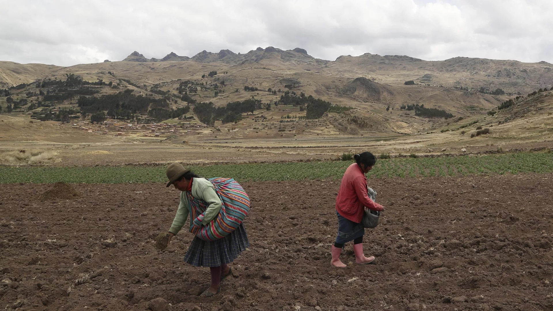 Unas campesinas de Perú