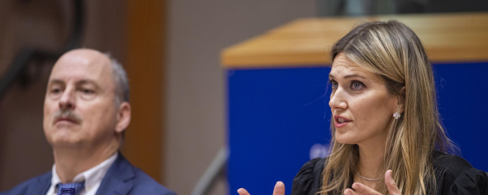 La vicepresidenta de Europarlamento, Eva Kaili - Sputnik Mundo, 1920, 13.12.2022