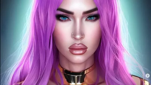 Avatar de Megan Fox mediante Lensa - Sputnik Mundo