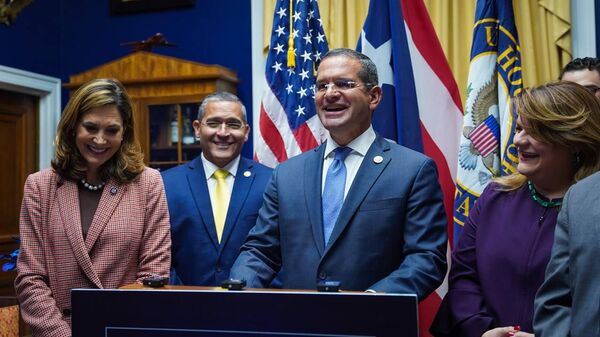 El gobernador de Puerto Rico, Pedro Pierluisi - Sputnik Mundo