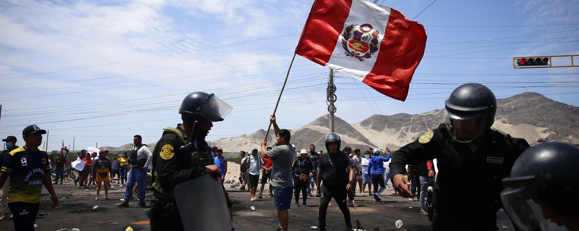 Protestas en Perú - Sputnik Mundo, 1920, 16.02.2023