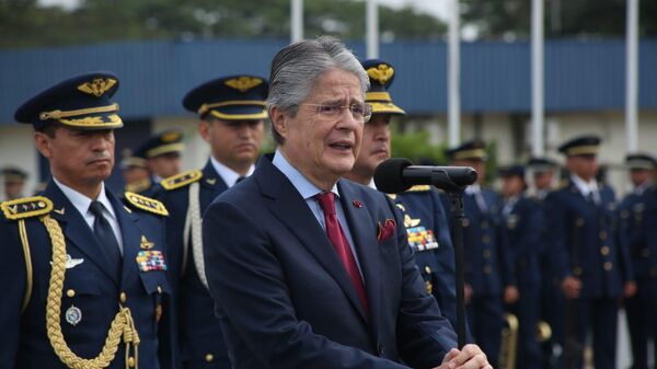 Guillermo Lasso, presidente de Ecuador - Sputnik Mundo