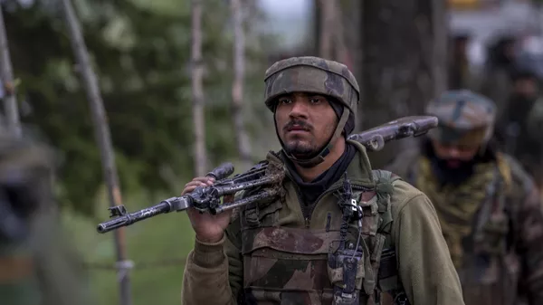 Un militar de la India - Sputnik Mundo